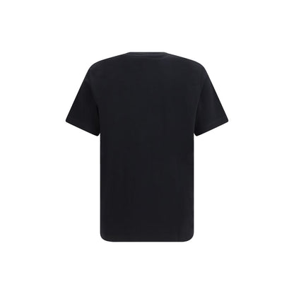 Dsquared² Black Cotton Structured Finish T-Shirt