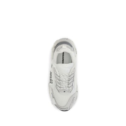 Zapatillas Deportivas Dsquared² De Poliéster Blanco Modelo Faster