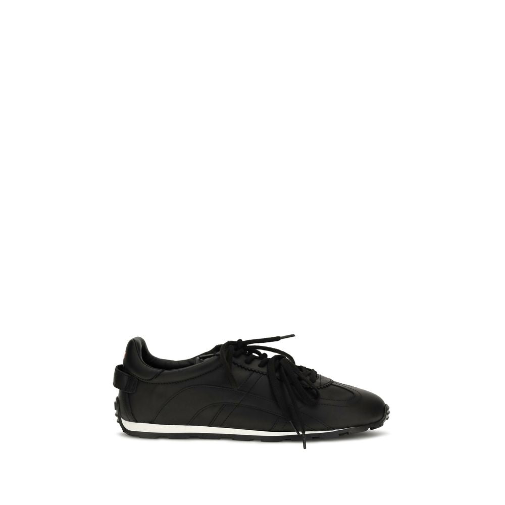 Zapatillas Deportivas Dsquared² De Cuero De Ternera Negro Bos Taurus