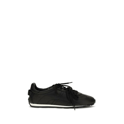 Zapatillas Deportivas Dsquared² De Cuero De Ternera Negro Bos Taurus
