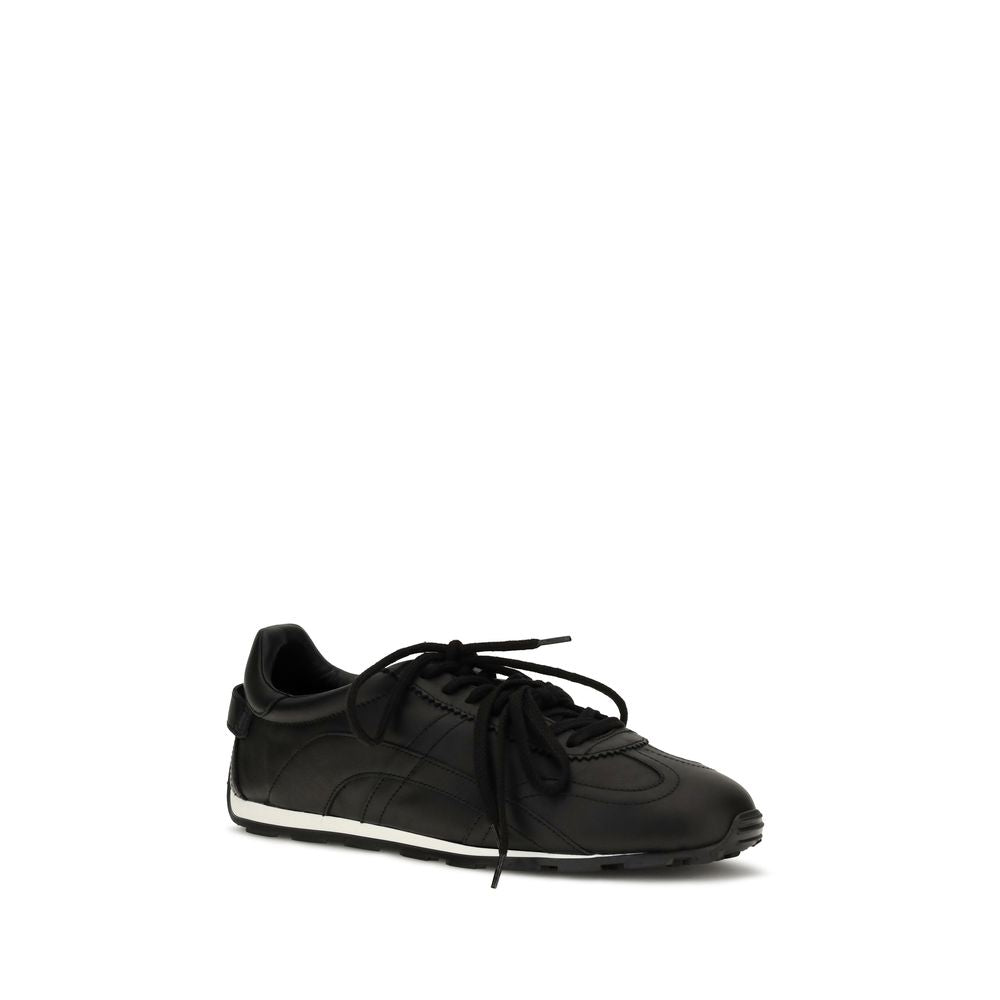 Zapatillas Deportivas Dsquared² De Cuero De Ternera Negro Bos Taurus