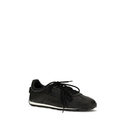 Zapatillas Deportivas Dsquared² De Cuero De Ternera Negro Bos Taurus