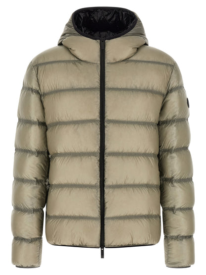 Moncler Beige Guadiana Long Polyamide Coat