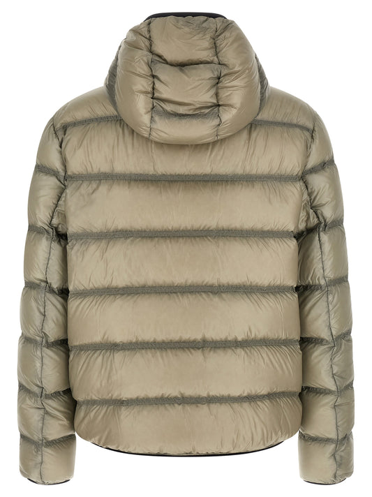 Abrigo Largo De Poliamida Beige Modelo Guadiana Moncler