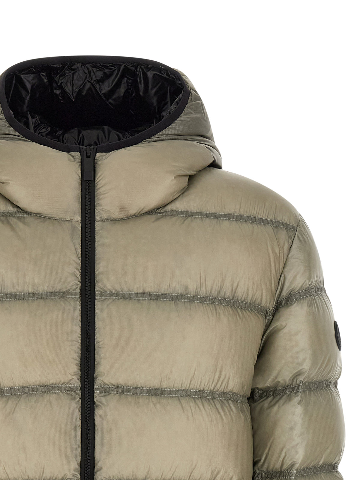 Moncler Beige Guadiana Long Polyamide Coat
