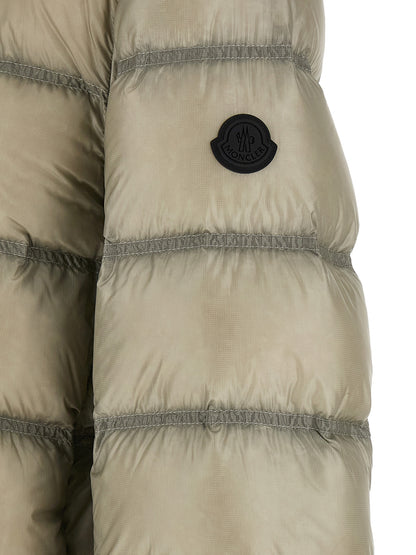 Moncler Beige Guadiana Long Polyamide Coat