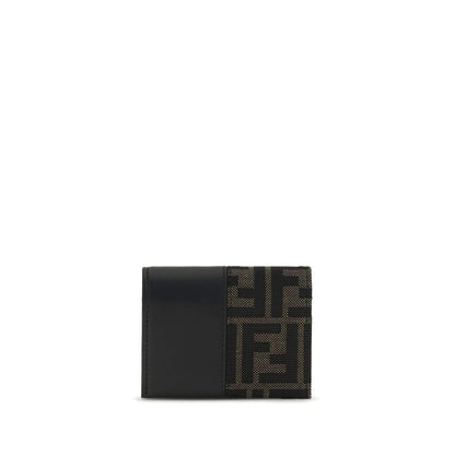 Tarjetero Fendi De Poliéster Marrón Descripción Compacto