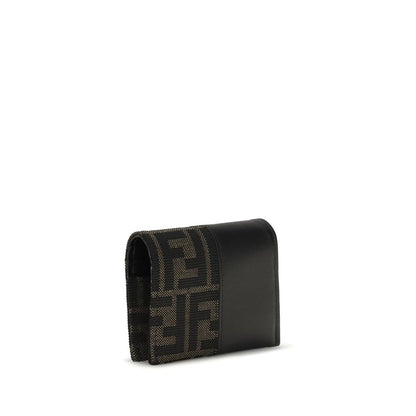 Tarjetero Fendi De Poliéster Marrón Descripción Compacto
