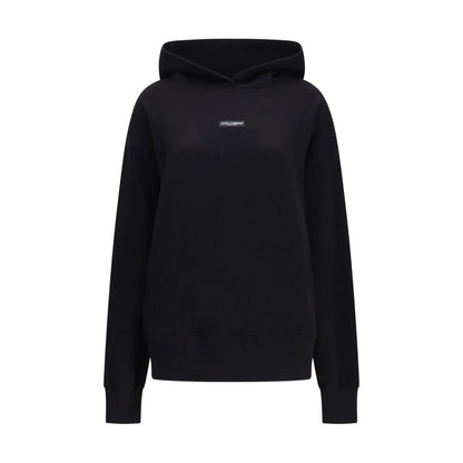 Black Cotton Dolce & Gabbana Classic Hoodie