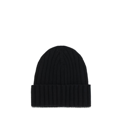 Moncler Black Wool Hat Oves Aries AW26 Collection