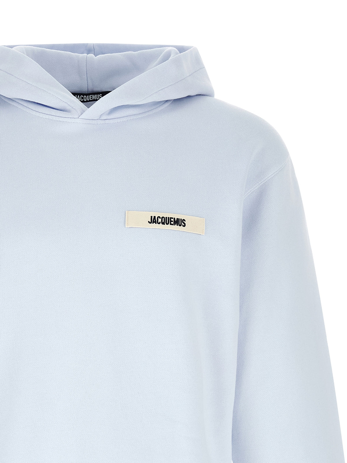 Jacquemus Blue Cotton Sweatshirt - Relaxed Fit and Comfort