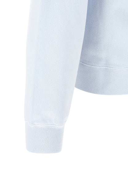 Jacquemus Blue Cotton Sweatshirt - Relaxed Fit and Comfort
