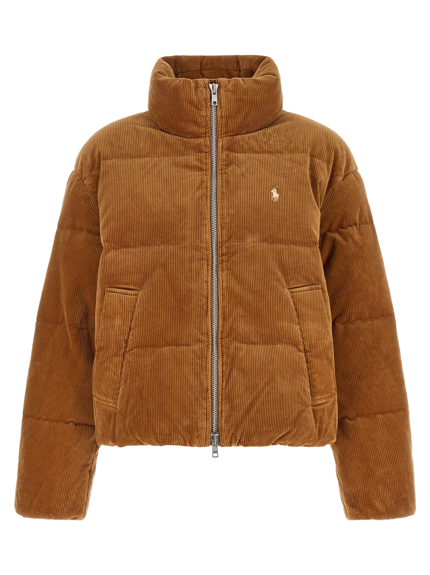 Veste longue en coton marron Polo Ralph Lauren