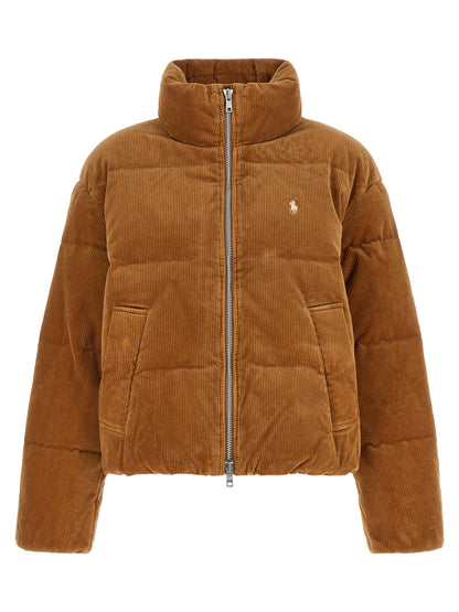 Veste longue en coton marron Polo Ralph Lauren