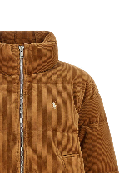 Veste longue en coton marron Polo Ralph Lauren