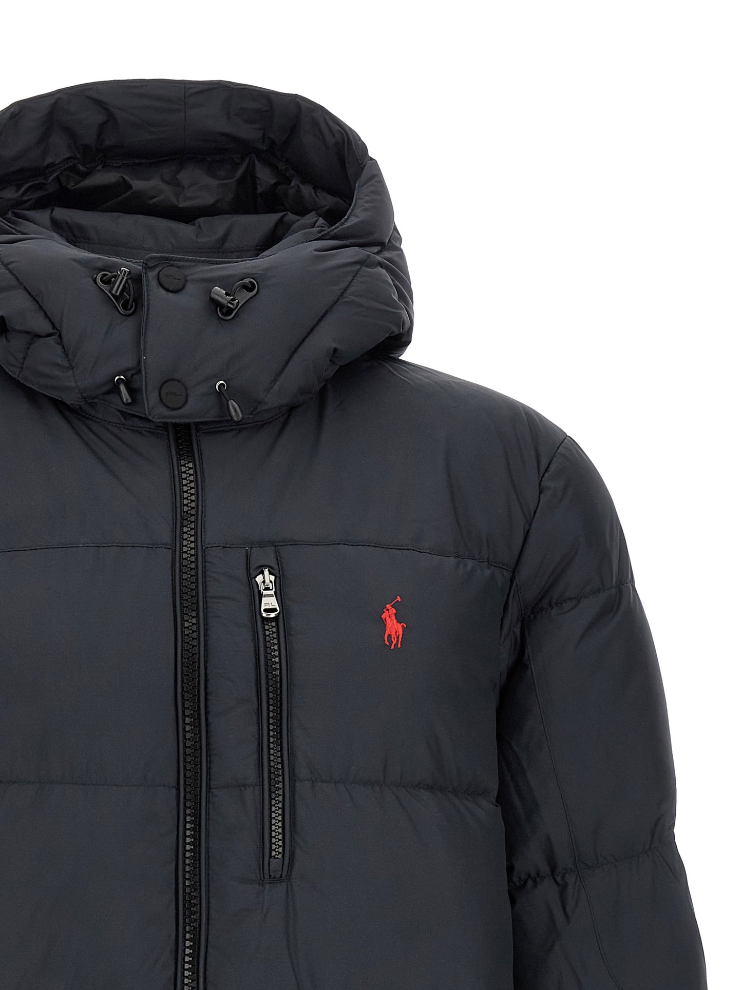 Polo Ralph Lauren Chaqueta Larga De Poliéster Negra