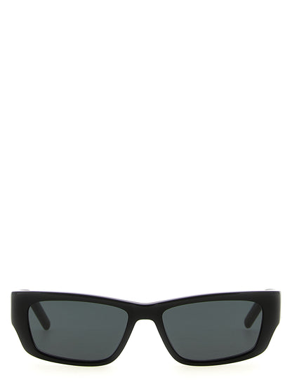 Lunettes de soleil Saint Laurent en acétate noir
