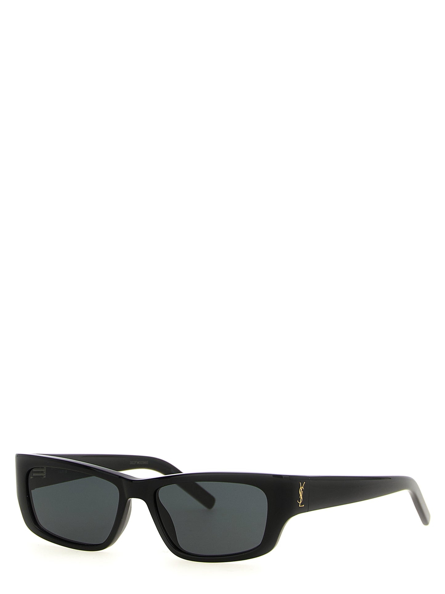 Lunettes de soleil Saint Laurent en acétate noir