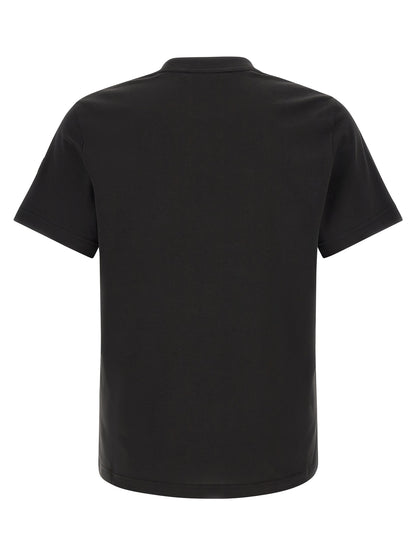 T-shirt Moncler en Coton Noir Style Décontracté Intemporel