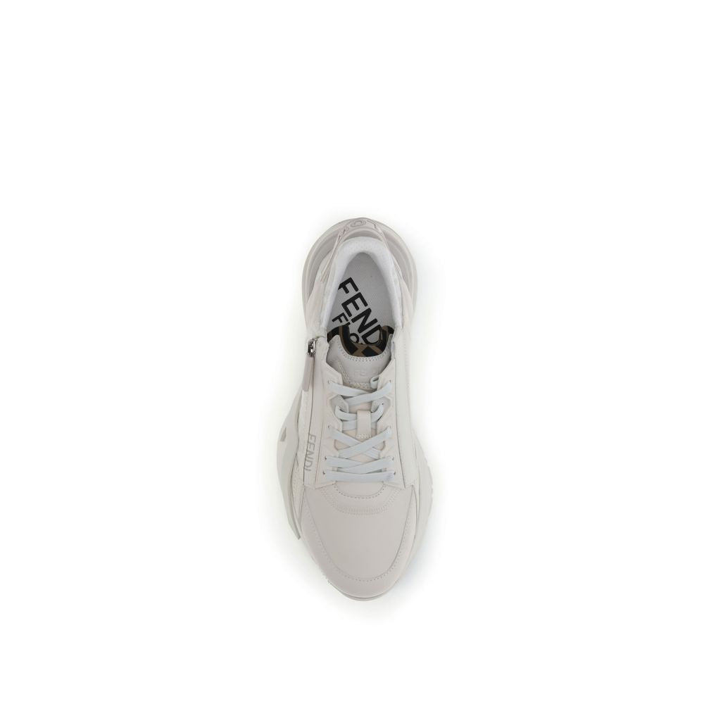 Zapatillas Deportivas Fendi Bos Taurus De Piel Blanca