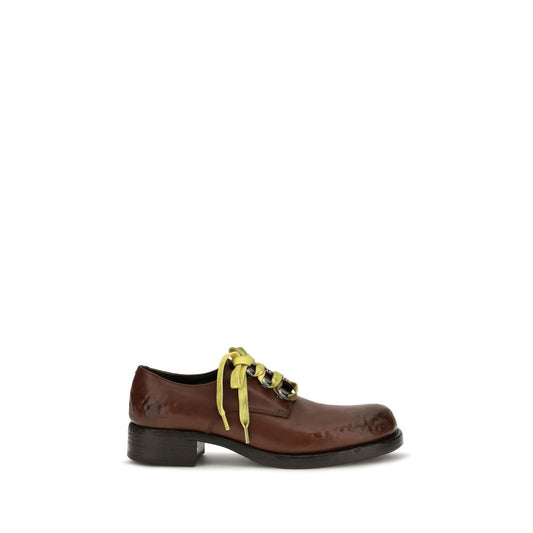 Mocasines Prada Modelo Bos Taurus Slip On Piel Ternera Marrón