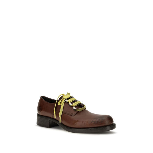 Mocasines Prada Modelo Bos Taurus Slip On Piel Ternera Marrón
