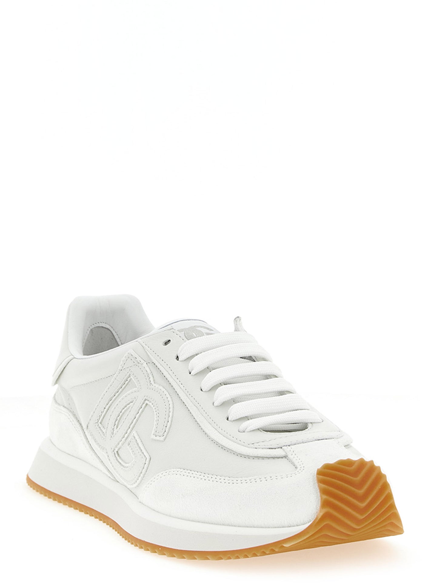 Baskets basses Dolce & Gabbana DG Cushion - Cuir de veau blanc