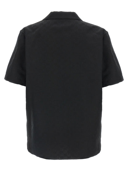 Blusa De Lino Negro Gucci Prenda Femenina De Vestir