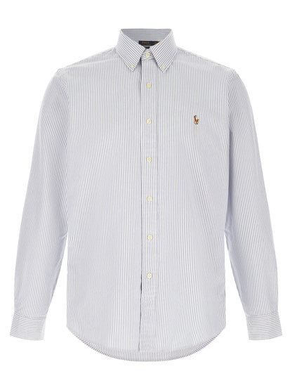 Polo Ralph Lauren Blusa De Algodón Oxford Multicolor