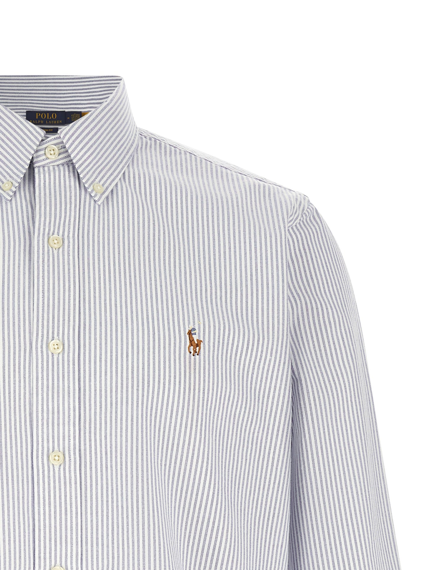 Polo Ralph Lauren Blusa De Algodón Oxford Multicolor