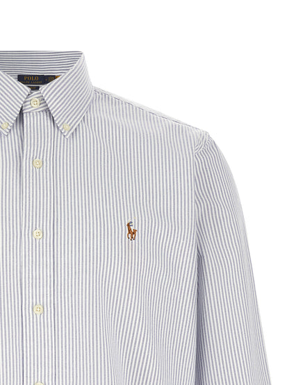 Polo Ralph Lauren Blusa De Algodón Oxford Multicolor