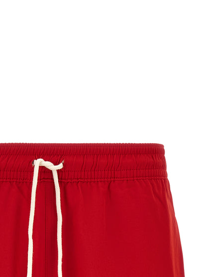 Polo Ralph Lauren Bermudas De Baño De Poliéster Rojas