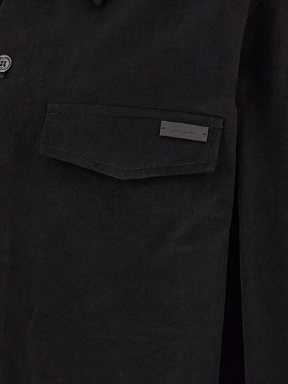 Black Saint Laurent Casual Elegant Cotton Shirt