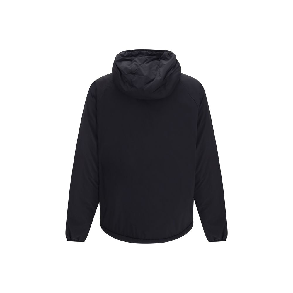 Burberry Black Nylon Shell Jacket Lightweight Outerwear