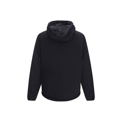 Burberry Black Nylon Shell Jacket Lightweight Outerwear