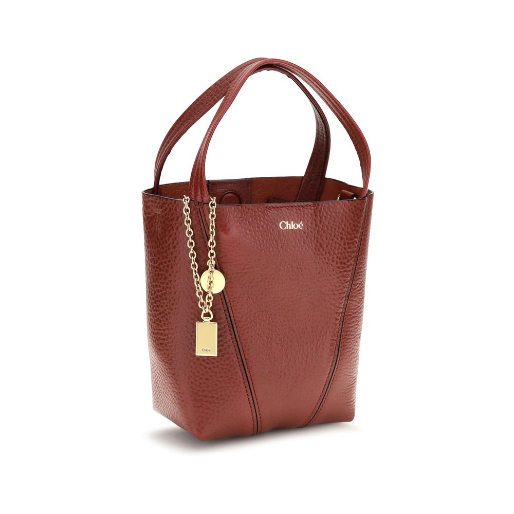 Chloé Bolso De Hombro Bos Taurus - Cuero Rojo De Ternera