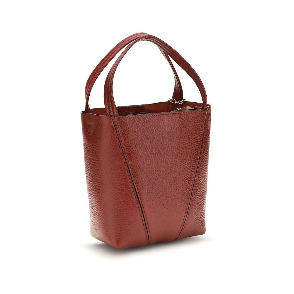 Chloé Bolso De Hombro Bos Taurus - Cuero Rojo De Ternera