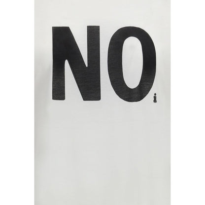 T-shirt Fendi en coton blanc avec imprimé graphique