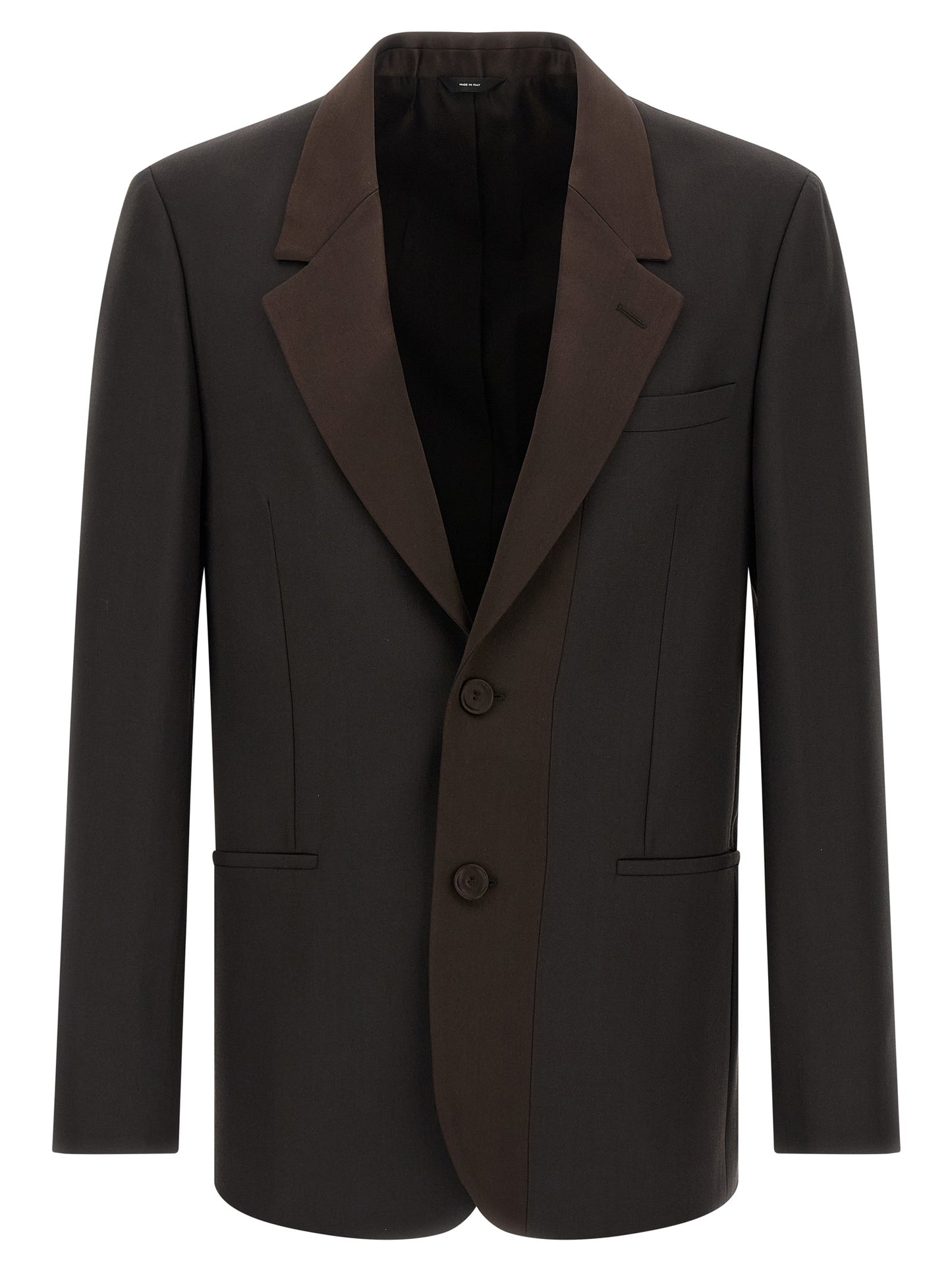 Blazer Fendi de Poliéster Marrón Colección Formal