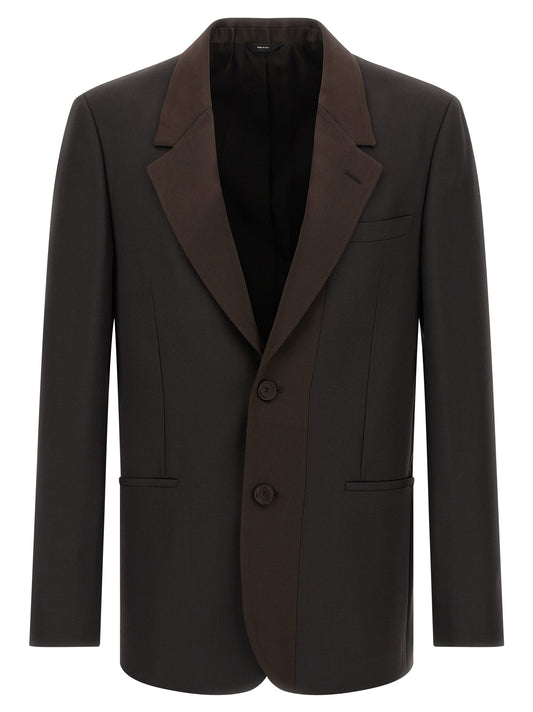 Blazer Fendi de Poliéster Marrón Colección Formal