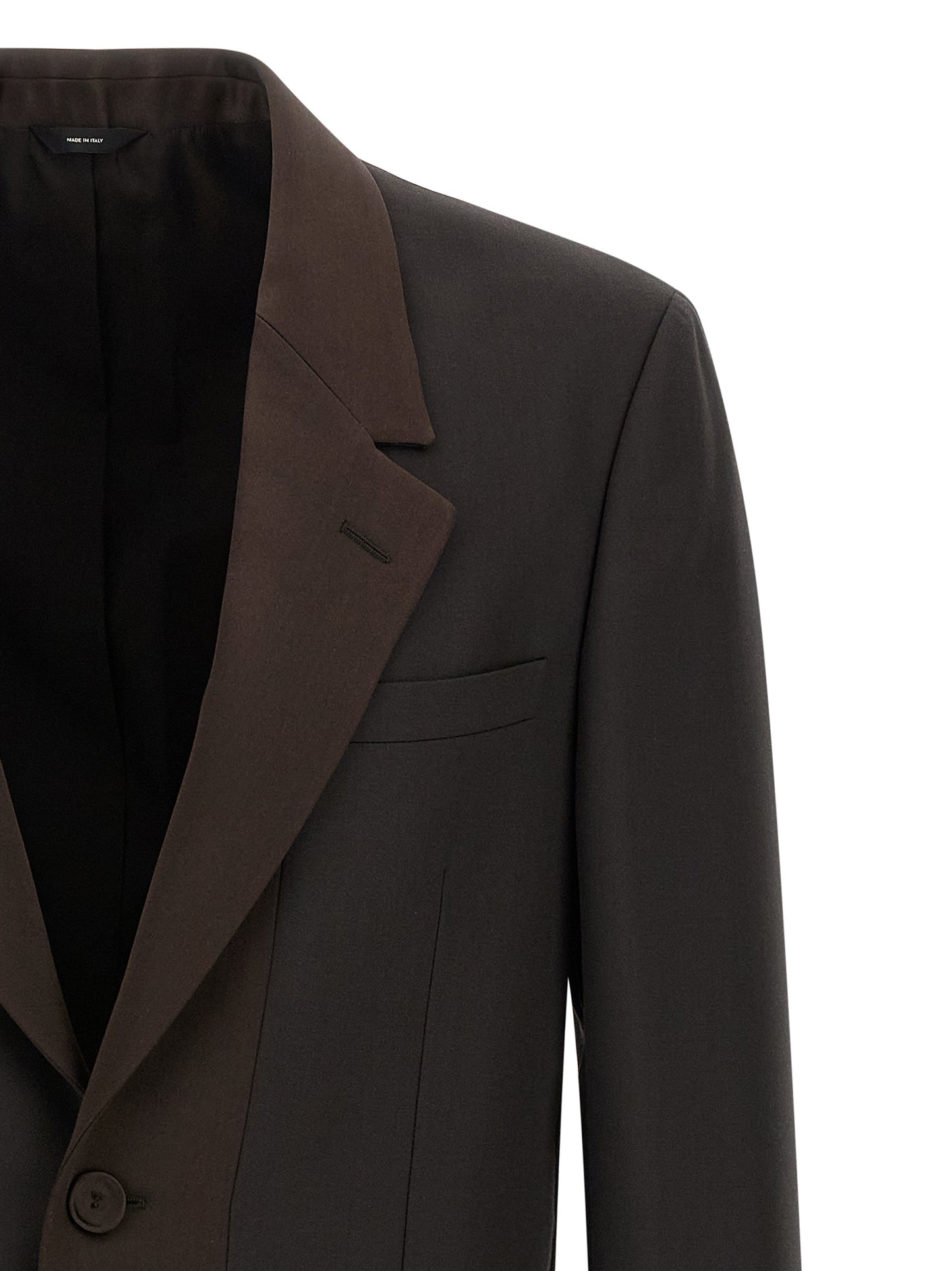 Blazer Fendi de Poliéster Marrón Colección Formal