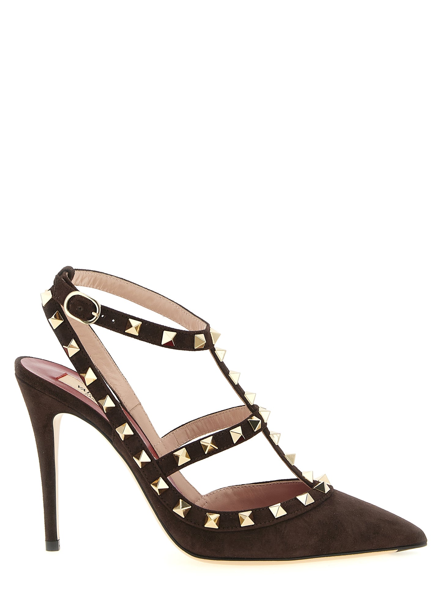 Valentino Garavani Tacones Altos - Piel de Becerro Marrón