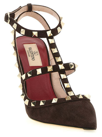 Valentino Garavani Tacones Altos - Piel de Becerro Marrón