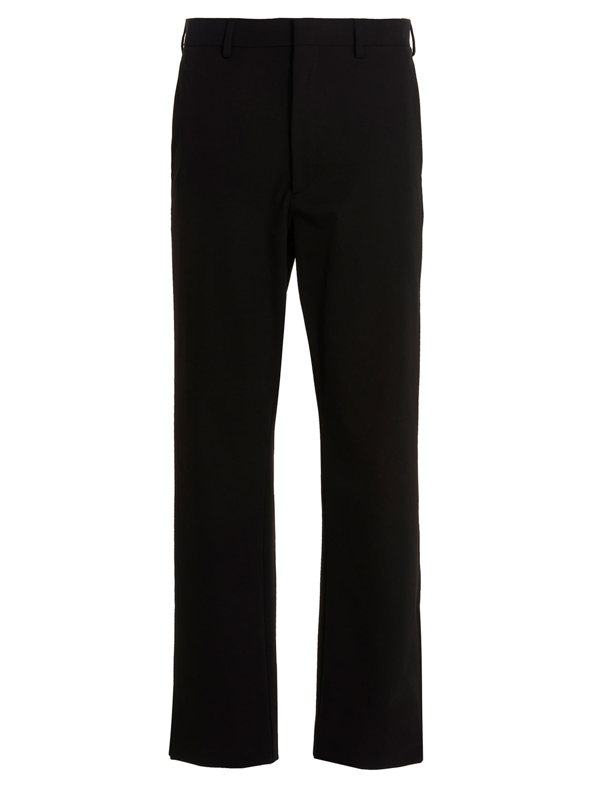 Prada Pantalones Casuales De Poliéster Negro - Estilo Casual