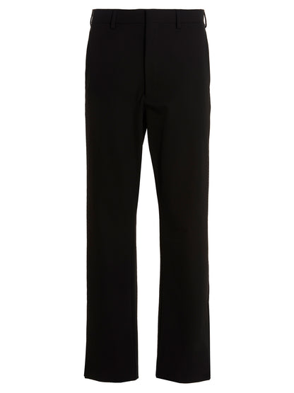 Prada Pantalones Casuales De Poliéster Negro - Estilo Casual