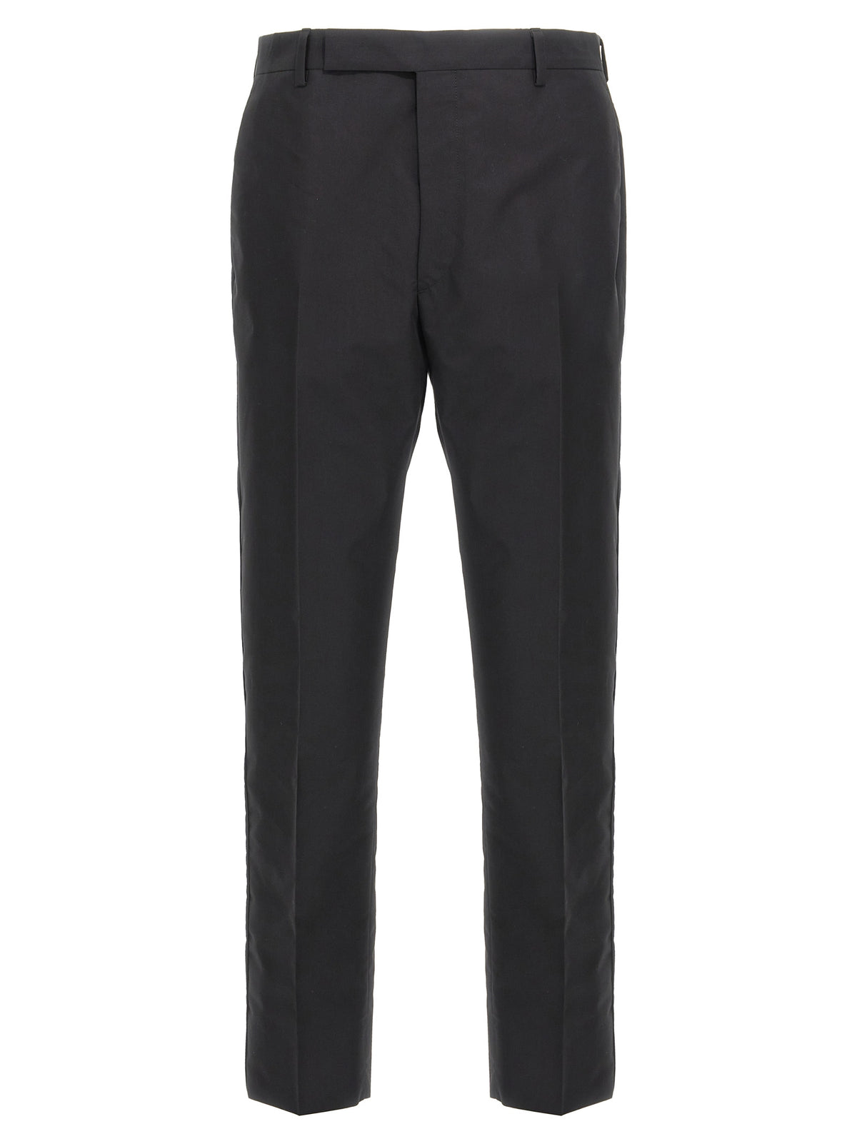 Pantalones De Vestir De Prada En Algodón Color Negro