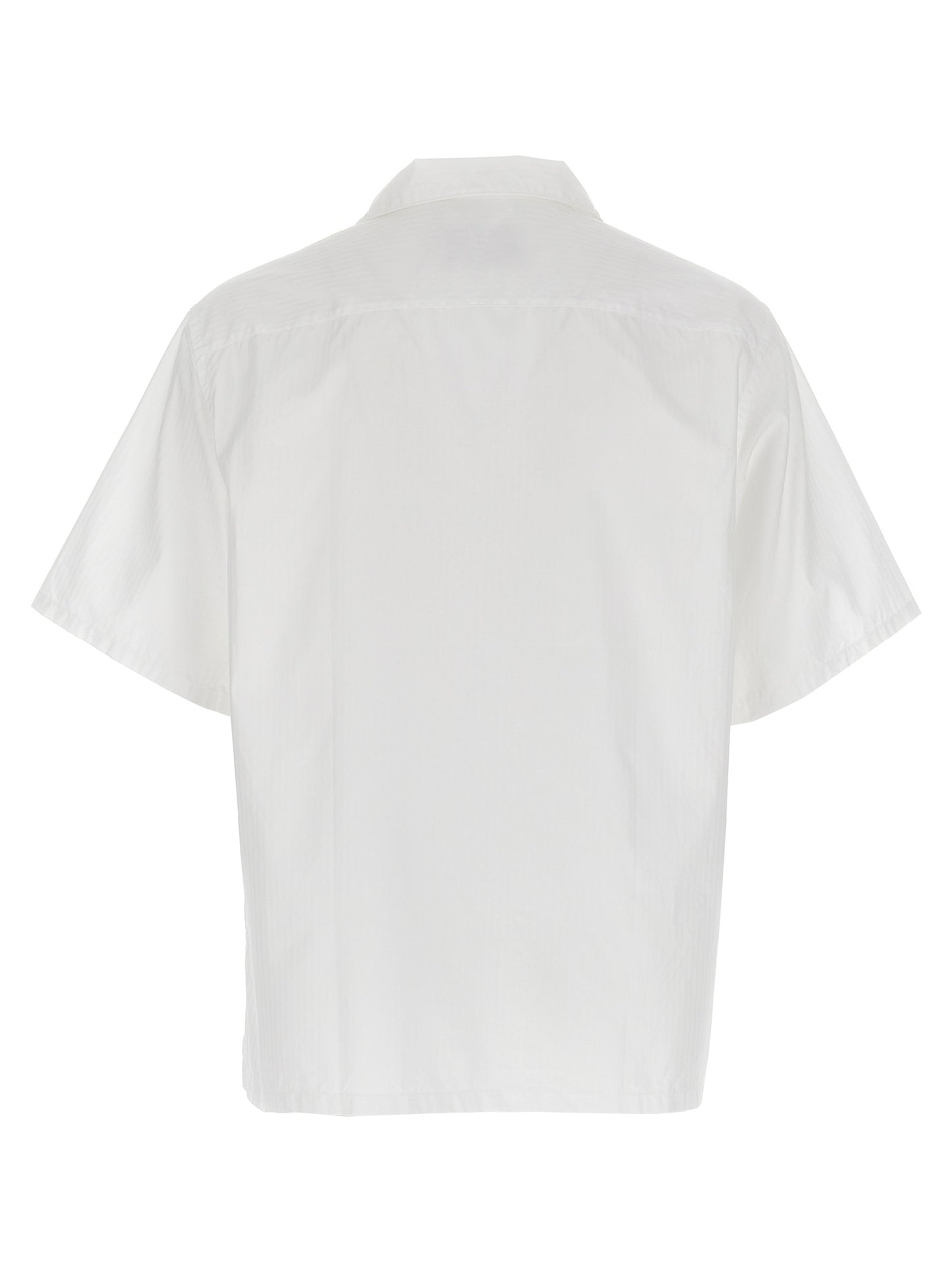 Chemisier Prada en Coton Blanc Design Intemporel et Élégant