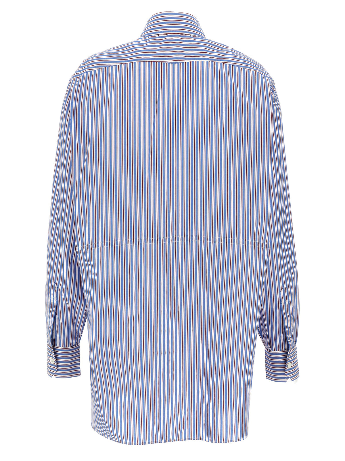 Blusa De Algodón Multicolor Prada Con Diseño Versátil