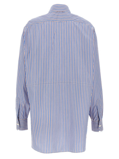 Blusa De Algodón Multicolor Prada Con Diseño Versátil