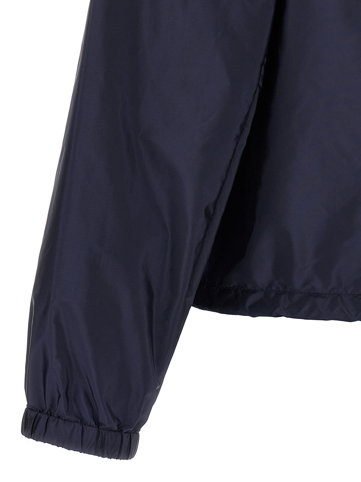 Chaqueta De Poliamida Reciclada Color Azul De Prada
